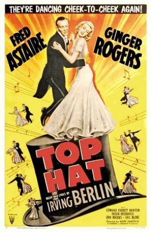 Films with fashion influence - 1935 Top Hat poster.jpg